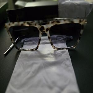 New AIEYEZO Oversized Square Sunglasses-2 Pack